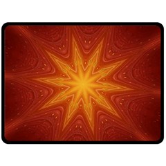 Fractal Wallpaper Colorful Abstract Fleece Blanket (large)  by Mariart