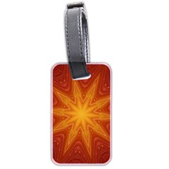 Fractal Wallpaper Colorful Abstract Luggage Tags (two Sides) by Mariart