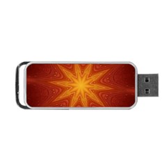 Fractal Wallpaper Colorful Abstract Portable Usb Flash (two Sides) by Mariart