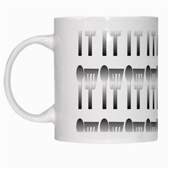 Kitchen Background Spatula White Mugs by Mariart