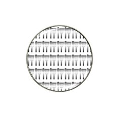 Kitchen Background Spatula Hat Clip Ball Marker (10 Pack) by Mariart