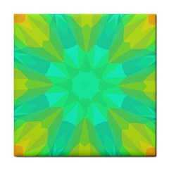 Kaleidoscope Background Tile Coasters by Mariart