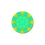 Kaleidoscope Background Golf Ball Marker Front