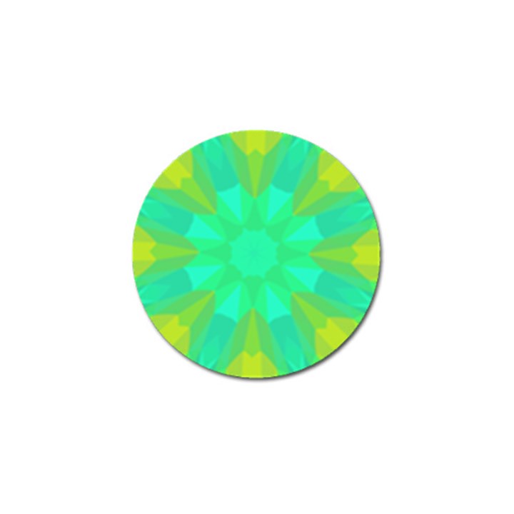 Kaleidoscope Background Golf Ball Marker