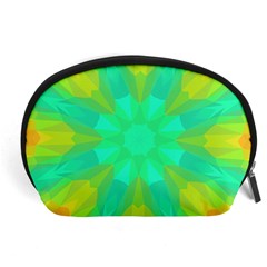 Kaleidoscope Background Accessory Pouch (large) by Mariart