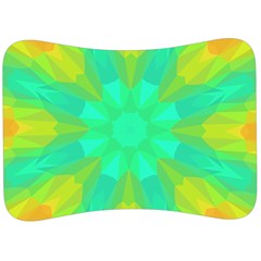 Kaleidoscope Background Velour Seat Head Rest Cushion