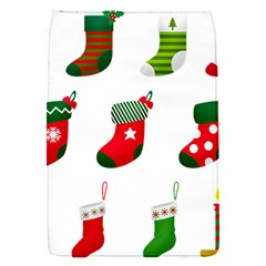 Christmas Stocking Candle Removable Flap Cover (s) by Mariart