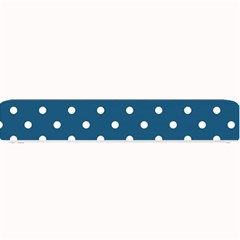 Polka Dot - Turquoise  Small Bar Mats by WensdaiAmbrose