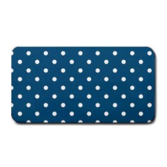 Polka Dot - Turquoise  Medium Bar Mats by WensdaiAmbrose