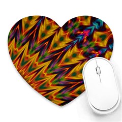 Background Abstract Texture Chevron Heart Mousepads by Mariart