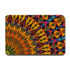 Background Abstract Texture Chevron Small Doormat  by Mariart