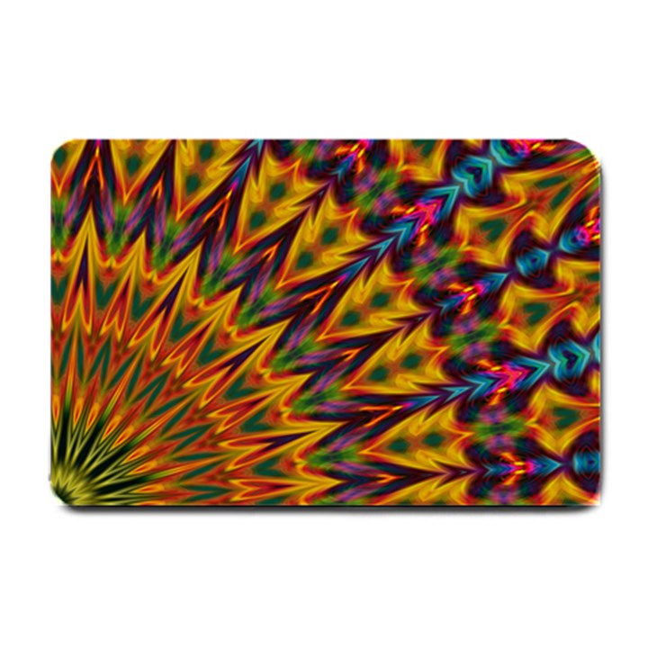 Background Abstract Texture Chevron Small Doormat 