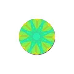 Kaleidoscope Background Green Golf Ball Marker (4 Pack) by Mariart