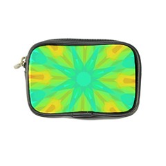 Kaleidoscope Background Green Coin Purse by Mariart