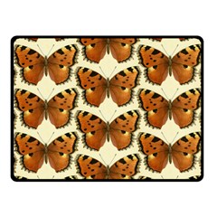 Butterflies Insects Fleece Blanket (small) by Mariart