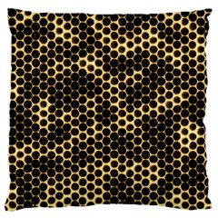 Honeycomb Beehive Nature Large Cushion Case (one Side) by Mariart