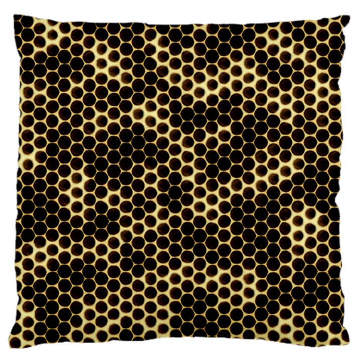 Honeycomb Beehive Nature Standard Flano Cushion Case (Two Sides)