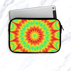 Kaleidoscope Background Mandala Red Green Apple Ipad Mini Zipper Cases by Mariart