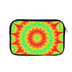 Kaleidoscope Background Mandala Red Green Apple Macbook Pro 13  Zipper Case by Mariart