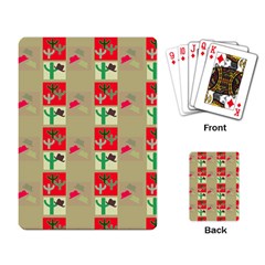 Background Western Cowboy Playing Cards Single Design by Mariart