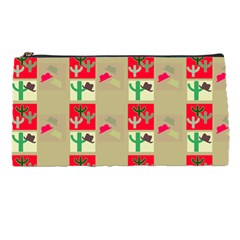 Background Western Cowboy Pencil Cases