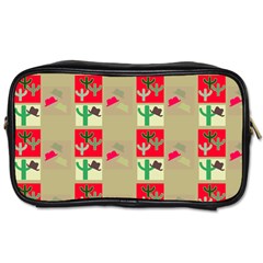 Background Western Cowboy Toiletries Bag (two Sides) by Mariart