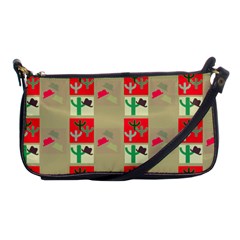 Background Western Cowboy Shoulder Clutch Bag by Mariart