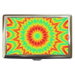 Kaleidoscope Background Red Yellow Cigarette Money Case by Mariart