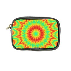 Kaleidoscope Background Red Yellow Coin Purse by Mariart