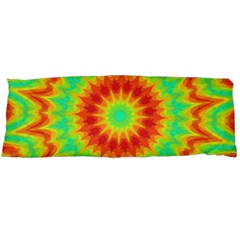 Kaleidoscope Background Red Yellow Body Pillow Case (dakimakura) by Mariart