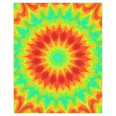 Kaleidoscope Background Red Yellow Drawstring Bag (small) by Mariart