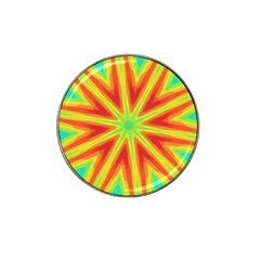 Kaleidoscope Background Star Hat Clip Ball Marker by Mariart