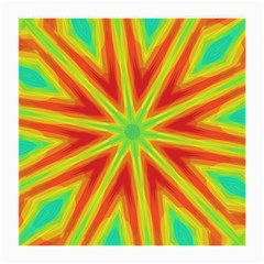 Kaleidoscope Background Star Medium Glasses Cloth by Mariart