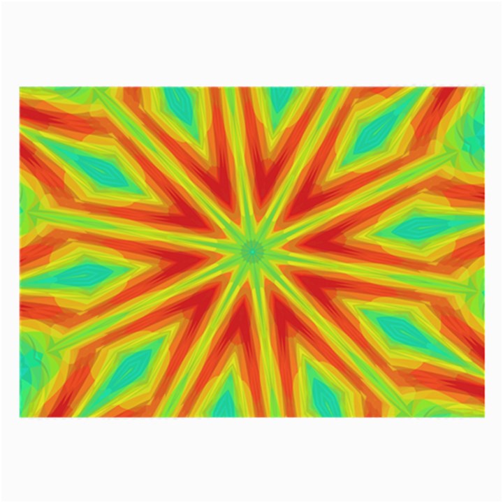 Kaleidoscope Background Star Large Glasses Cloth