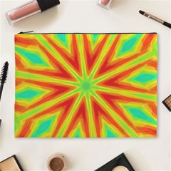 Kaleidoscope Background Star Cosmetic Bag (xl) by Mariart