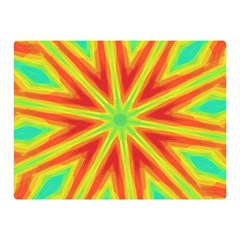 Kaleidoscope Background Star Double Sided Flano Blanket (mini)  by Mariart