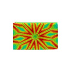 Kaleidoscope Background Star Cosmetic Bag (xs) by Mariart