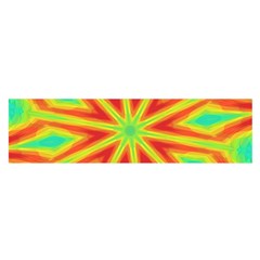 Kaleidoscope Background Star Satin Scarf (oblong)