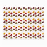 Autumn Leaves Small Glasses Cloth (2-Side) Front