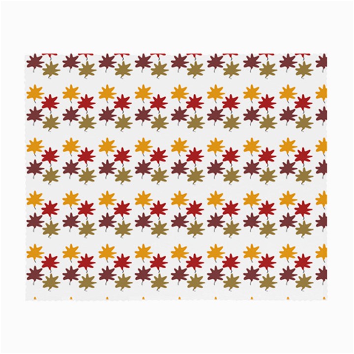 Autumn Leaves Small Glasses Cloth (2-Side)