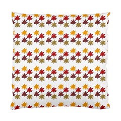 Autumn Leaves Standard Cushion Case (two Sides) by Mariart