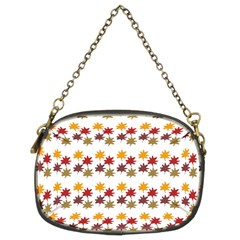 Autumn Leaves Chain Purse (two Sides) by Mariart