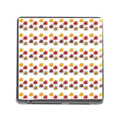 Autumn Leaves Memory Card Reader (square 5 Slot) by Mariart