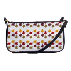 Autumn Leaves Shoulder Clutch Bag by Mariart