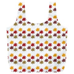 Autumn Leaves Full Print Recycle Bag (xl) by Mariart