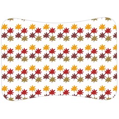 Autumn Leaves Velour Seat Head Rest Cushion