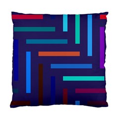 Line Background Abstract Standard Cushion Case (one Side) by Mariart