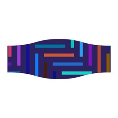 Line Background Abstract Stretchable Headband by Mariart