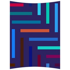 Line Background Abstract Back Support Cushion by Mariart