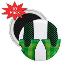 Saint Patrick S Day March 2 25  Magnets (10 Pack)  by Mariart